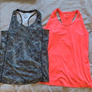 Two workout tops